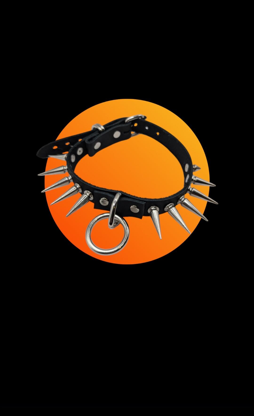 O-Ring Spiked Choker