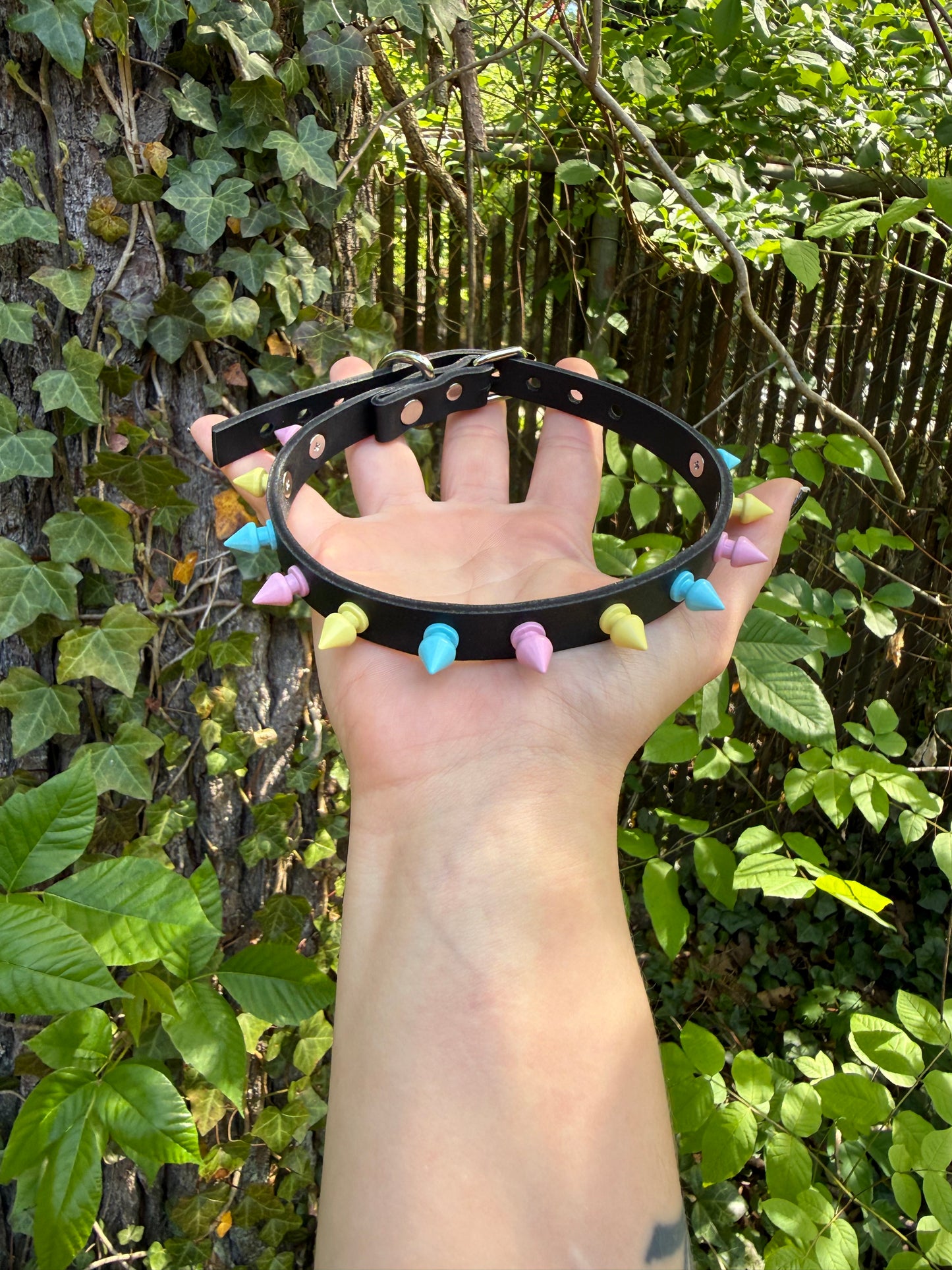 Pink // Yellow // Blue Choker