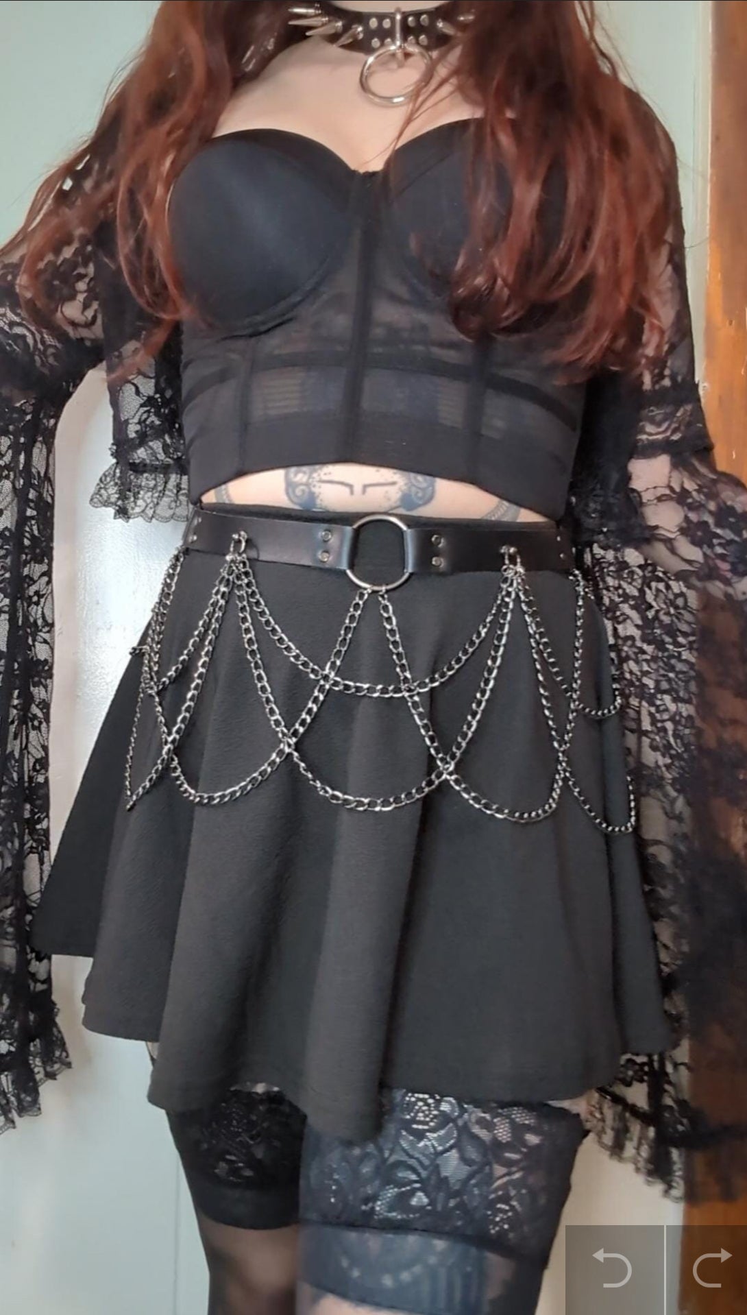 “Melancholy” Chain Belt