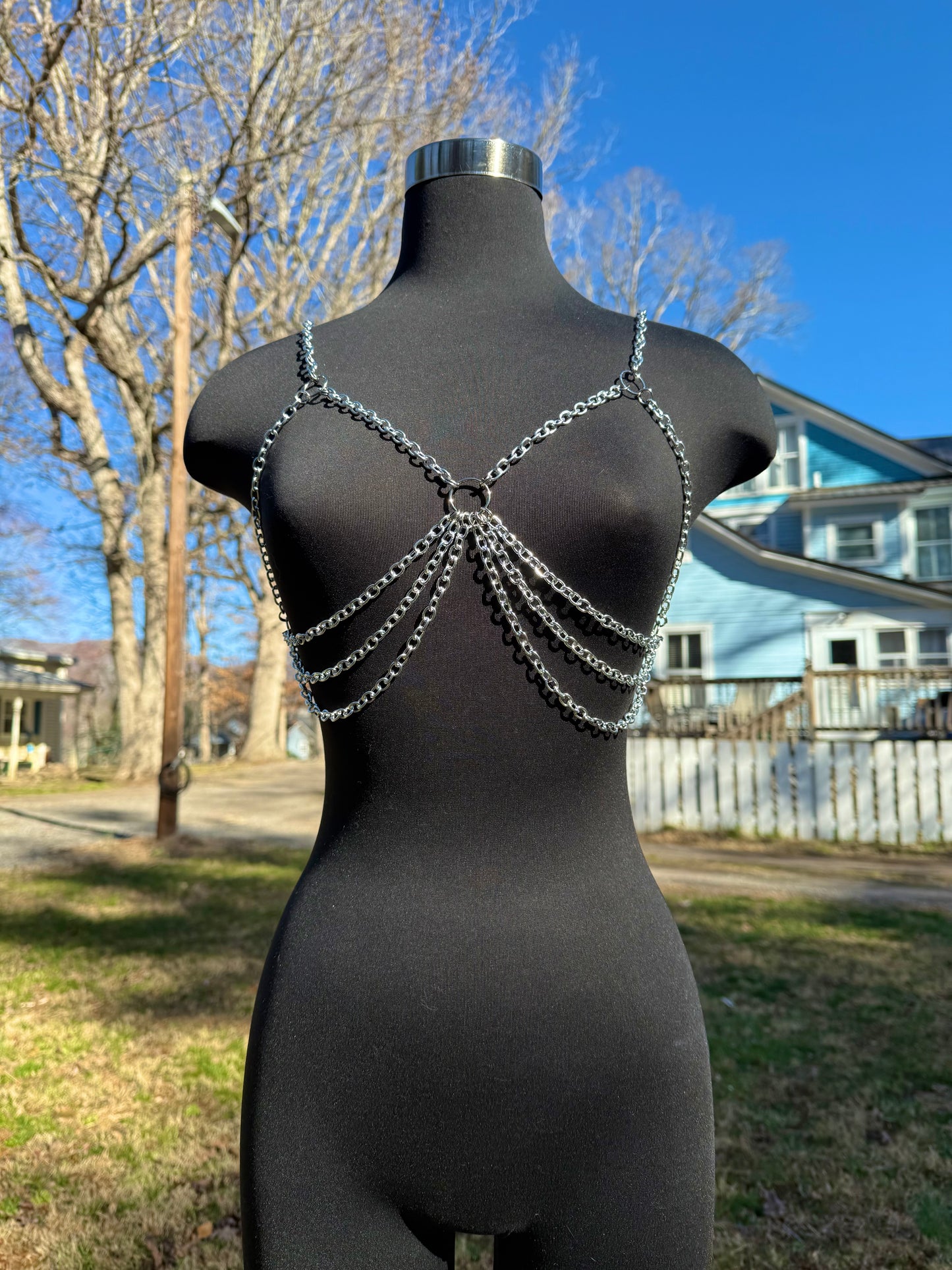 “Monarch” Chain Bra