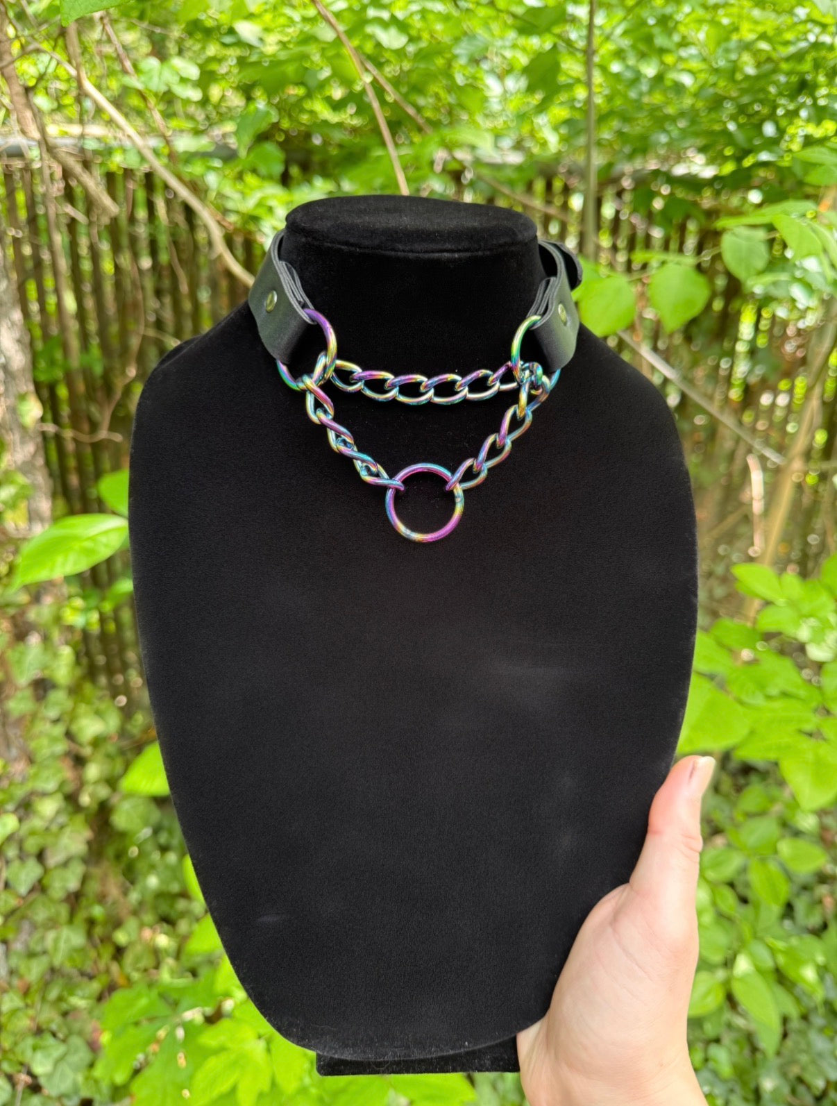 3/4” Wide O-ring Martingale Collar