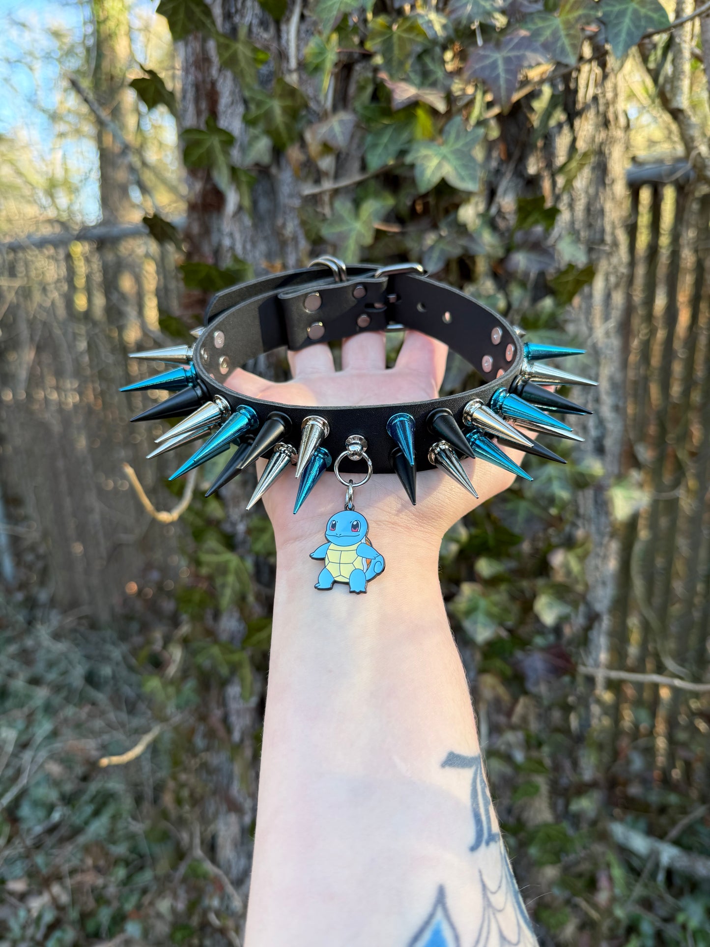 Squirtle Charm Choker