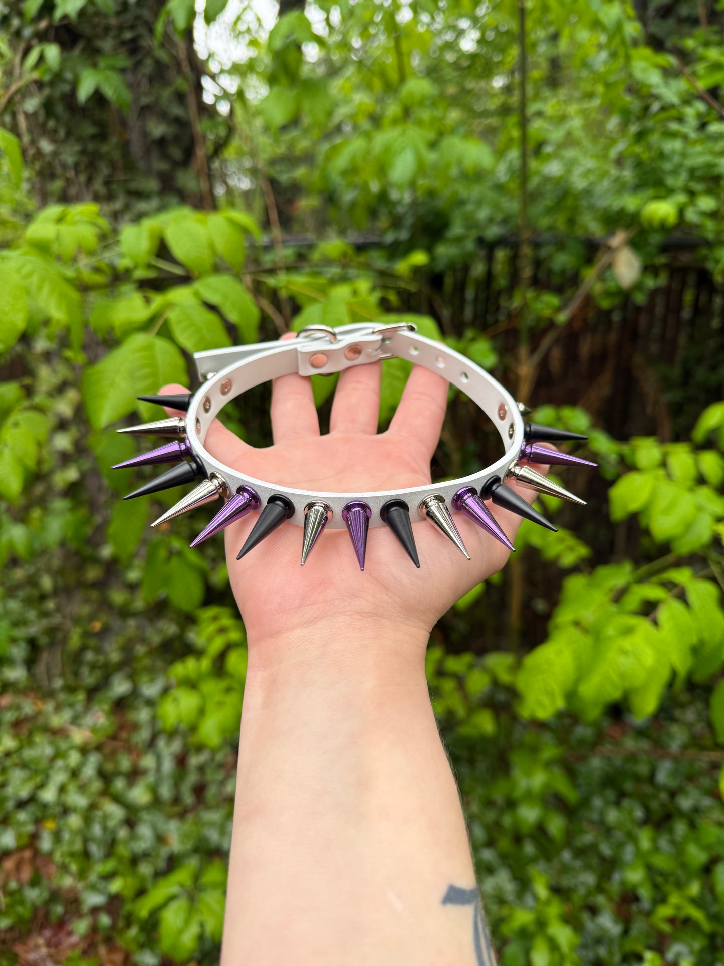 Black // Silver // Purple Choker
