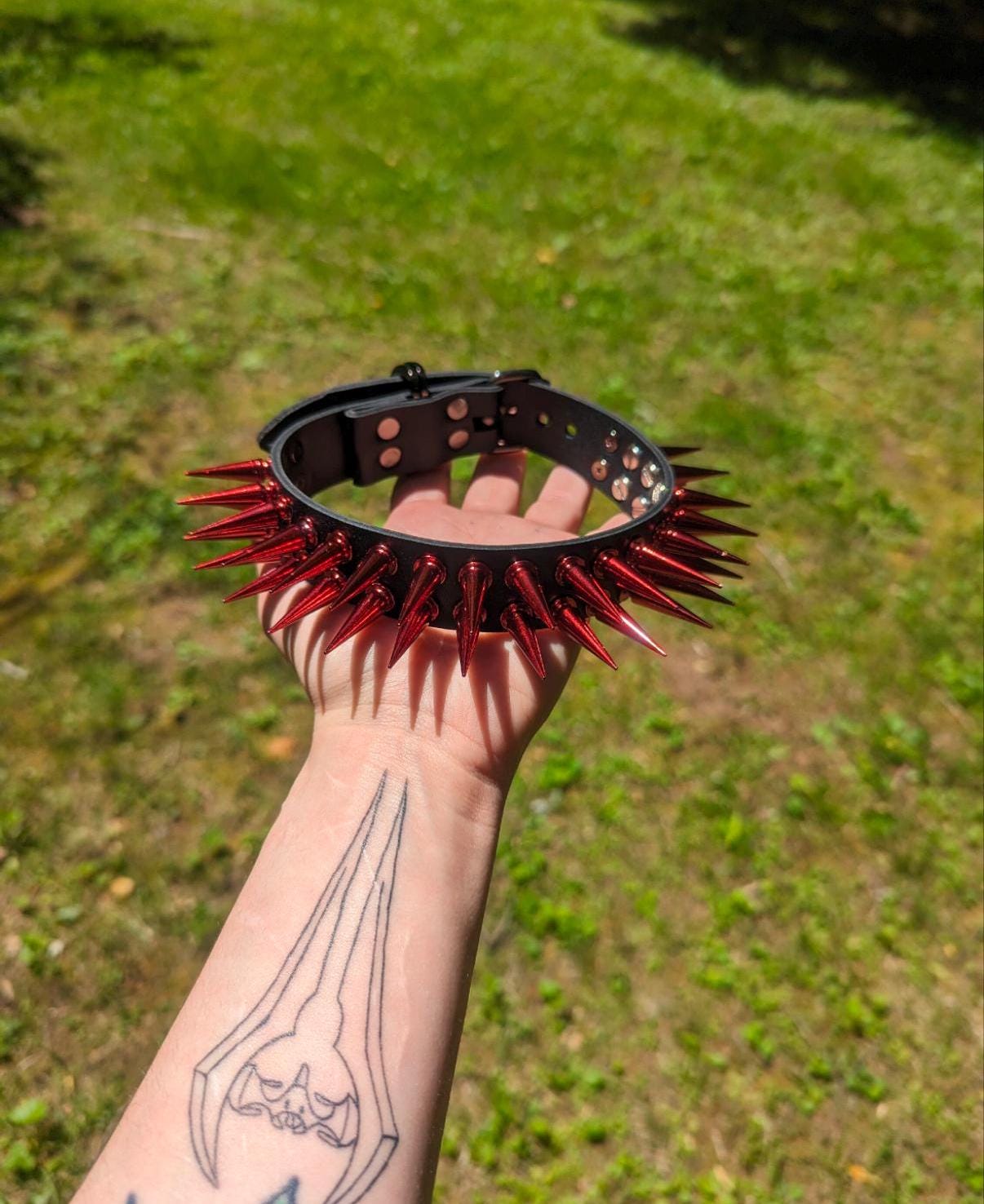 Spiked Chokers — Select Color <3