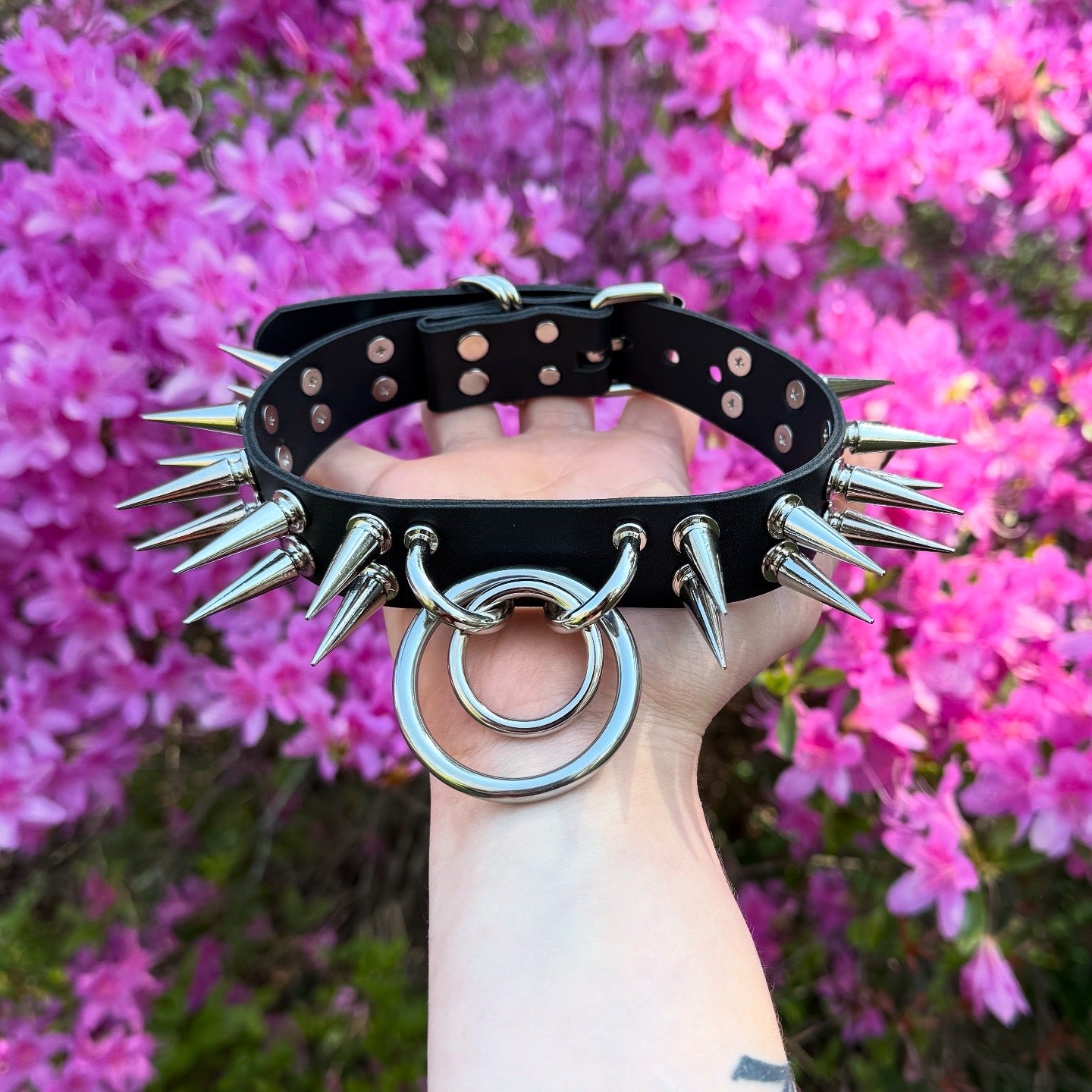 “Dual Rings” Choker
