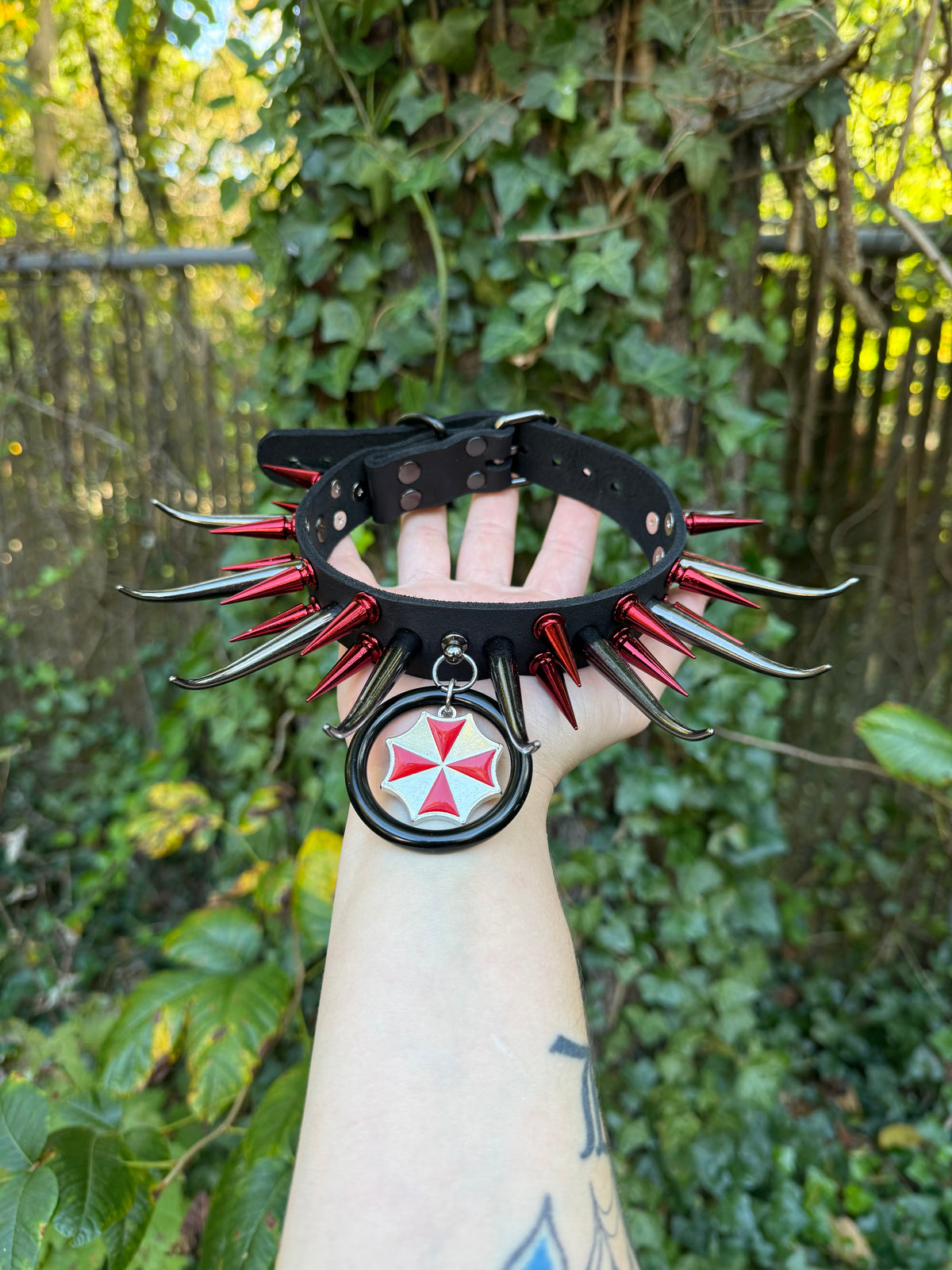 “Biohazard” Choker