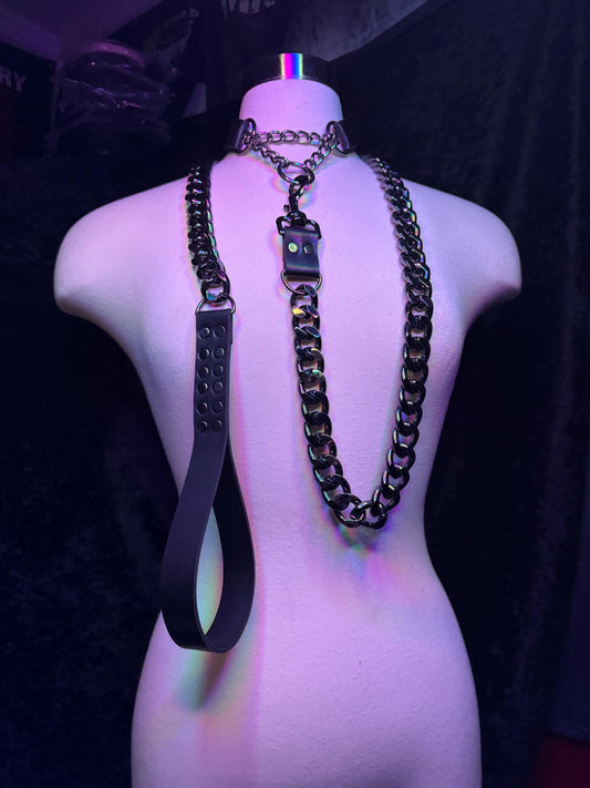 Black Chain Leash