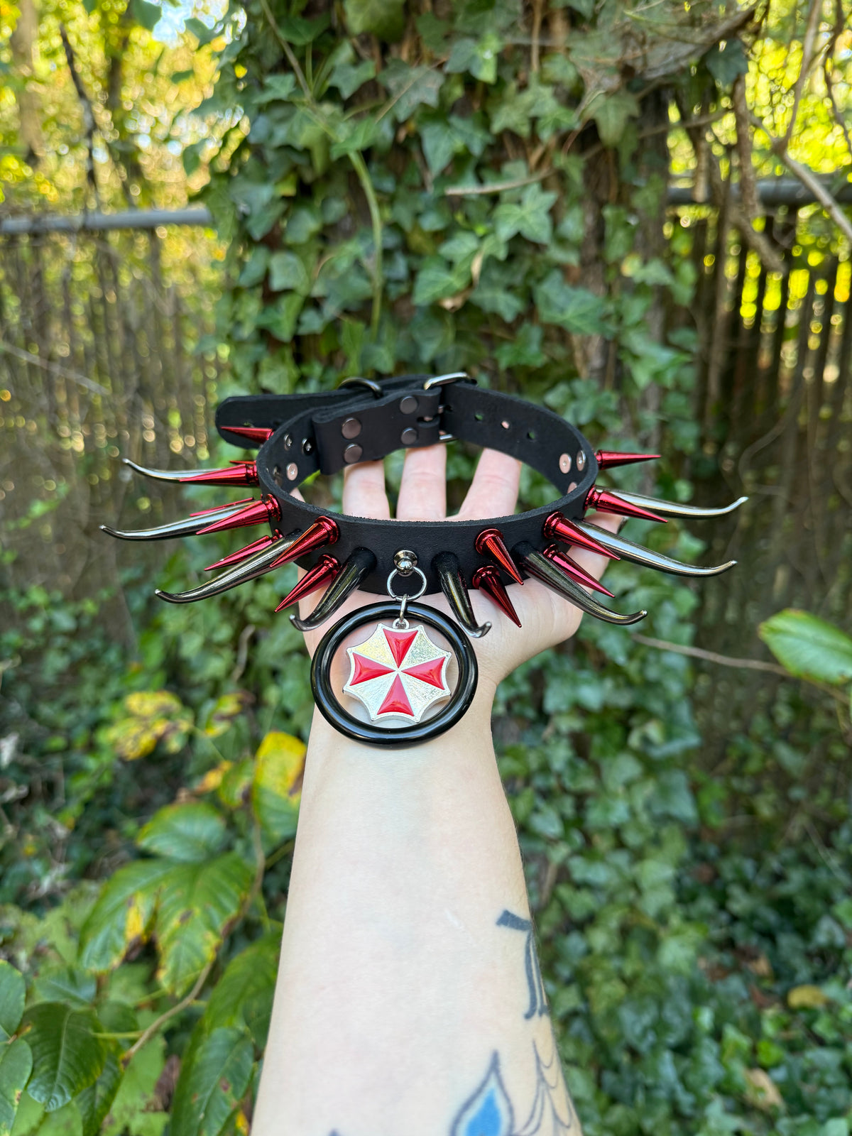 “Biohazard” Choker