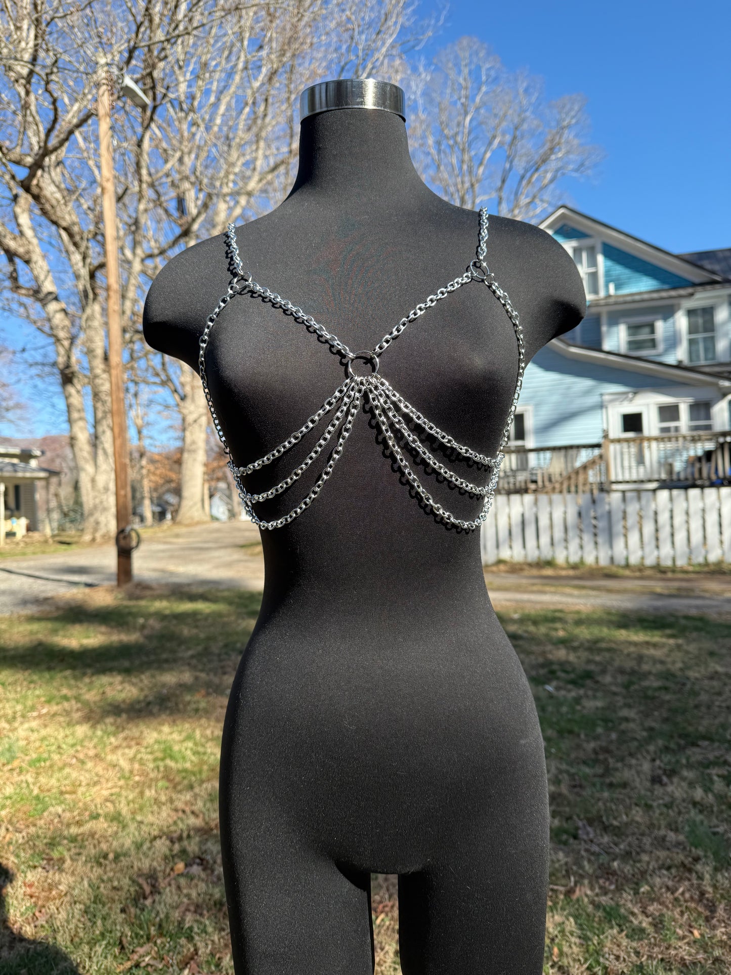 “Monarch” Chain Bra