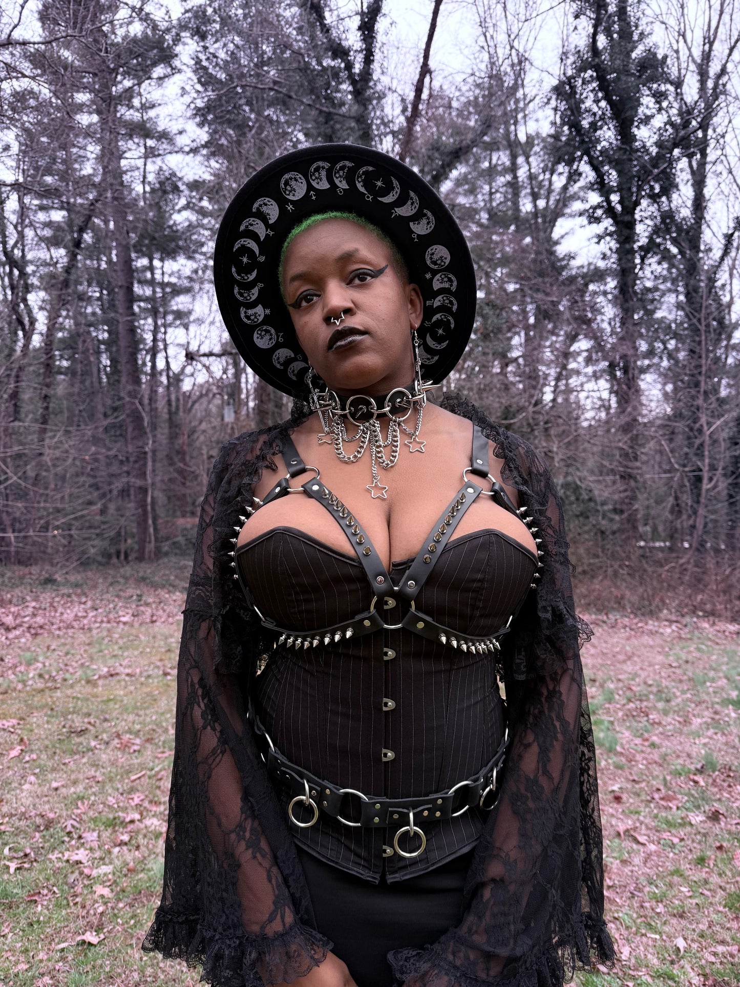 "Breathless" Spiked Bra