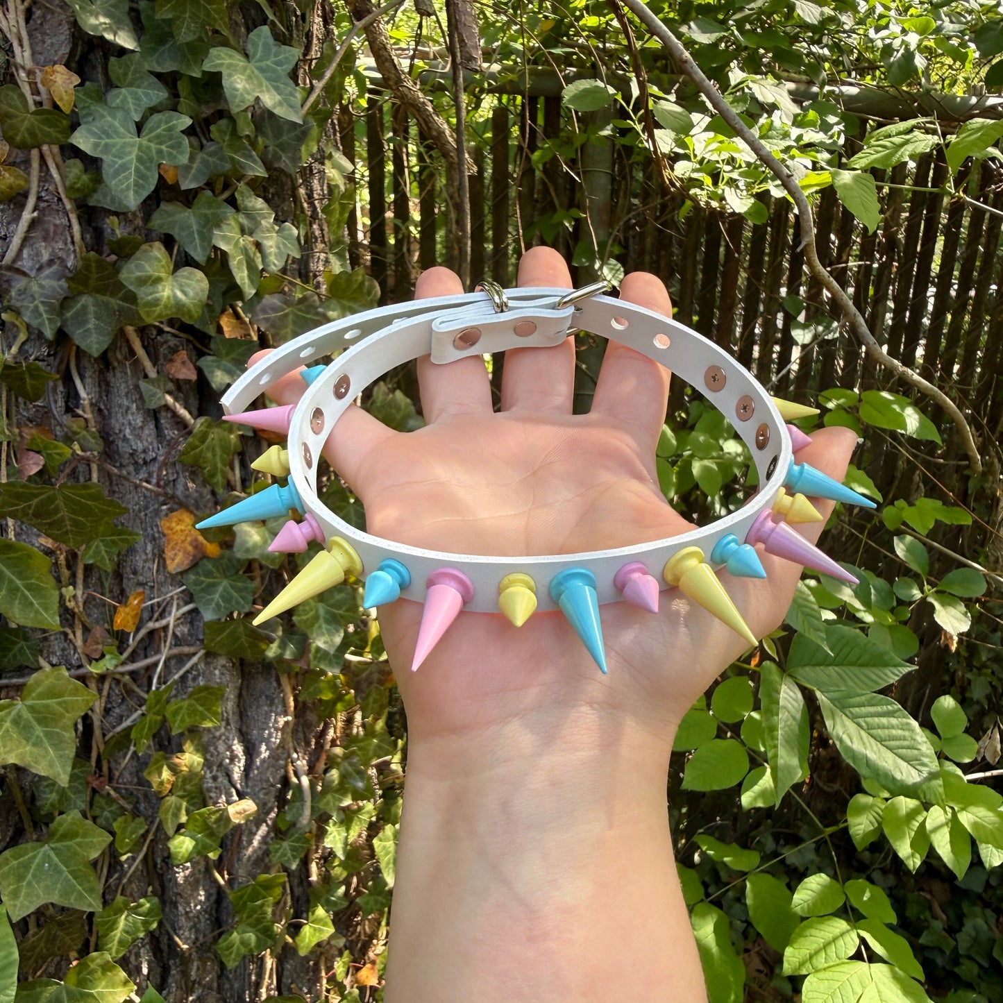 Pink // Yellow // Blue Choker