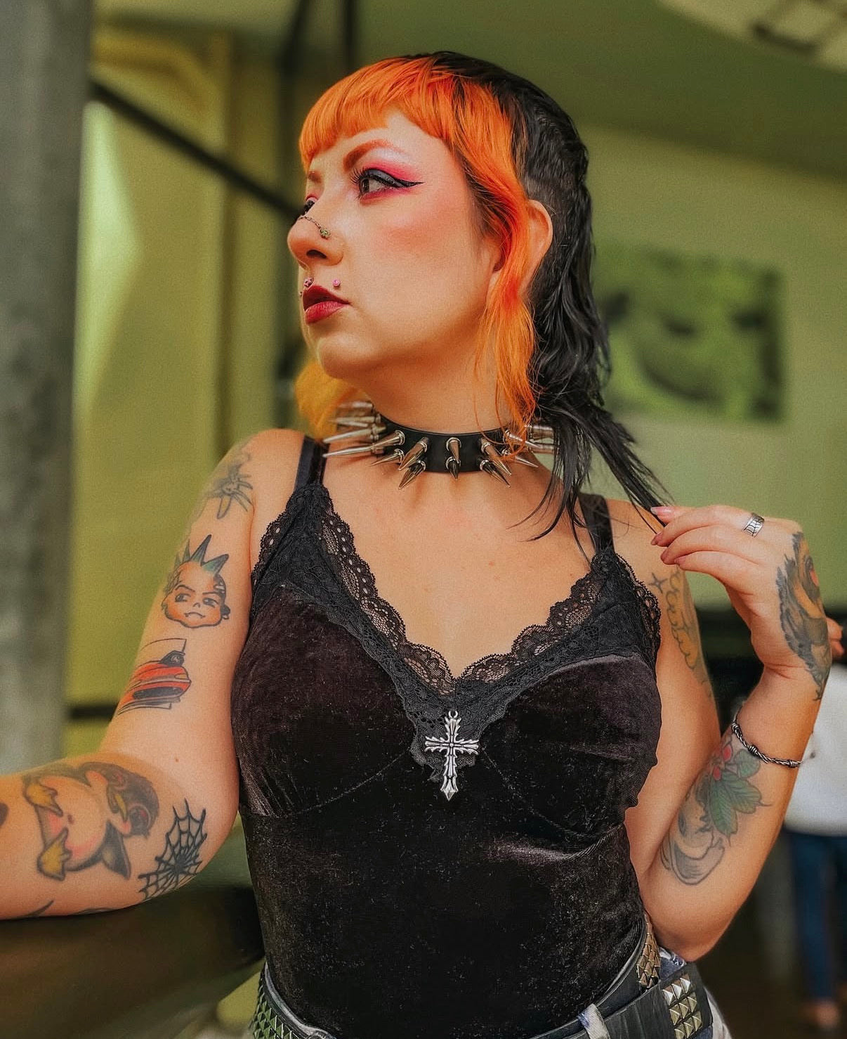Bullet Spike Choker