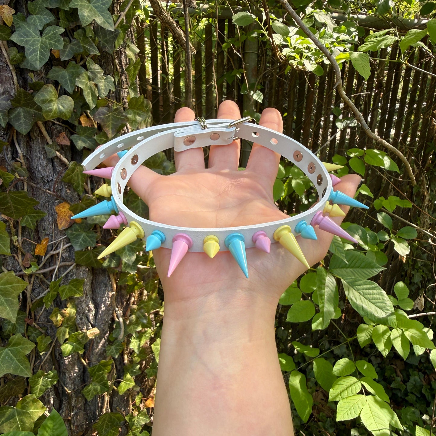 Pink // Yellow // Blue Choker