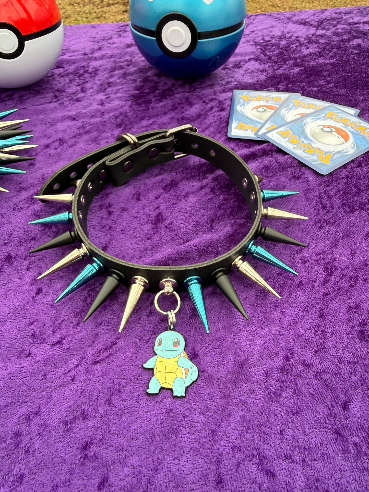 Squirtle Charm Choker