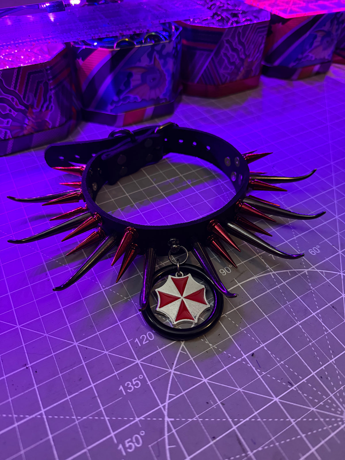 “Biohazard” Choker