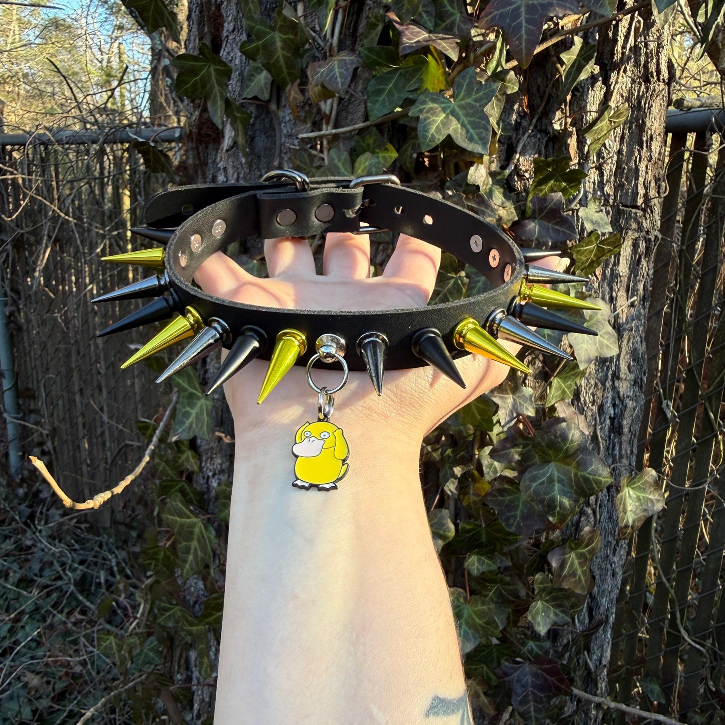 Psyduck Charm Choker