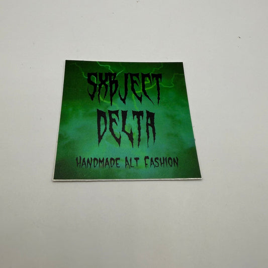 2” Sticker // Green