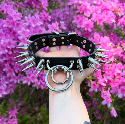“Dual Rings” Choker