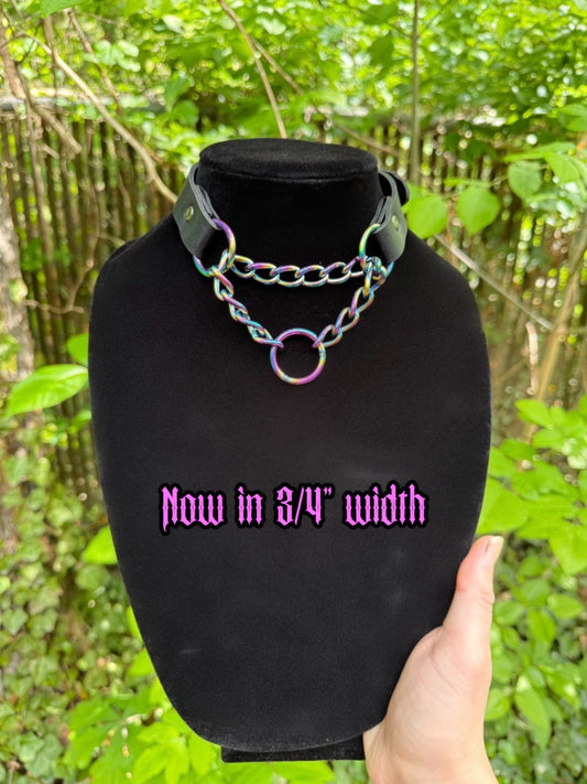 3/4” Wide O-ring Martingale Collar