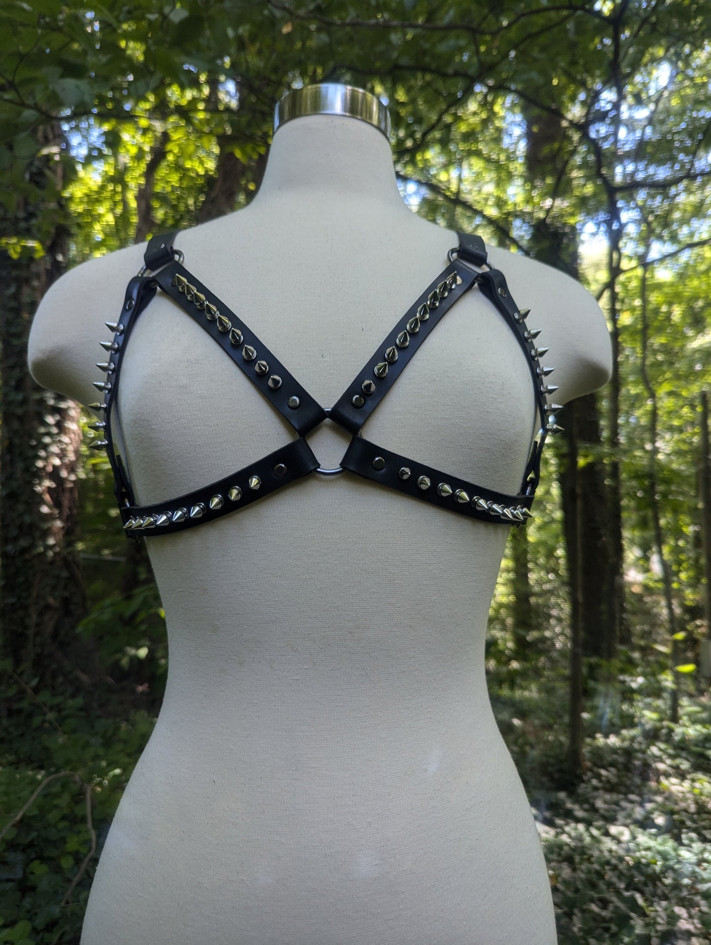 "Breathless" Spiked Bra