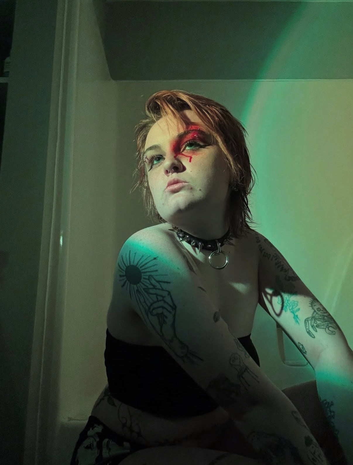 O-Ring Spiked Choker