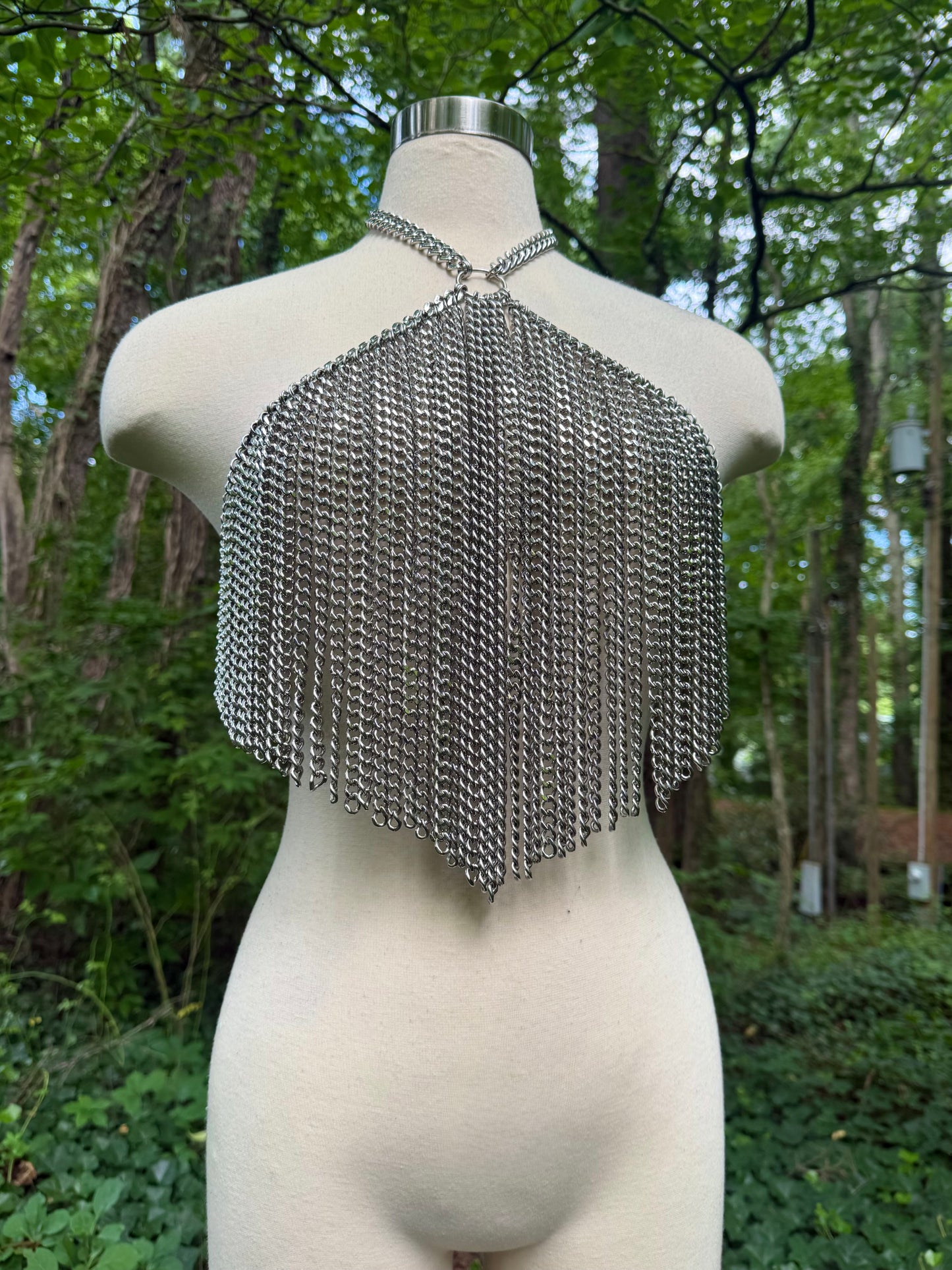 Chain Halter Top