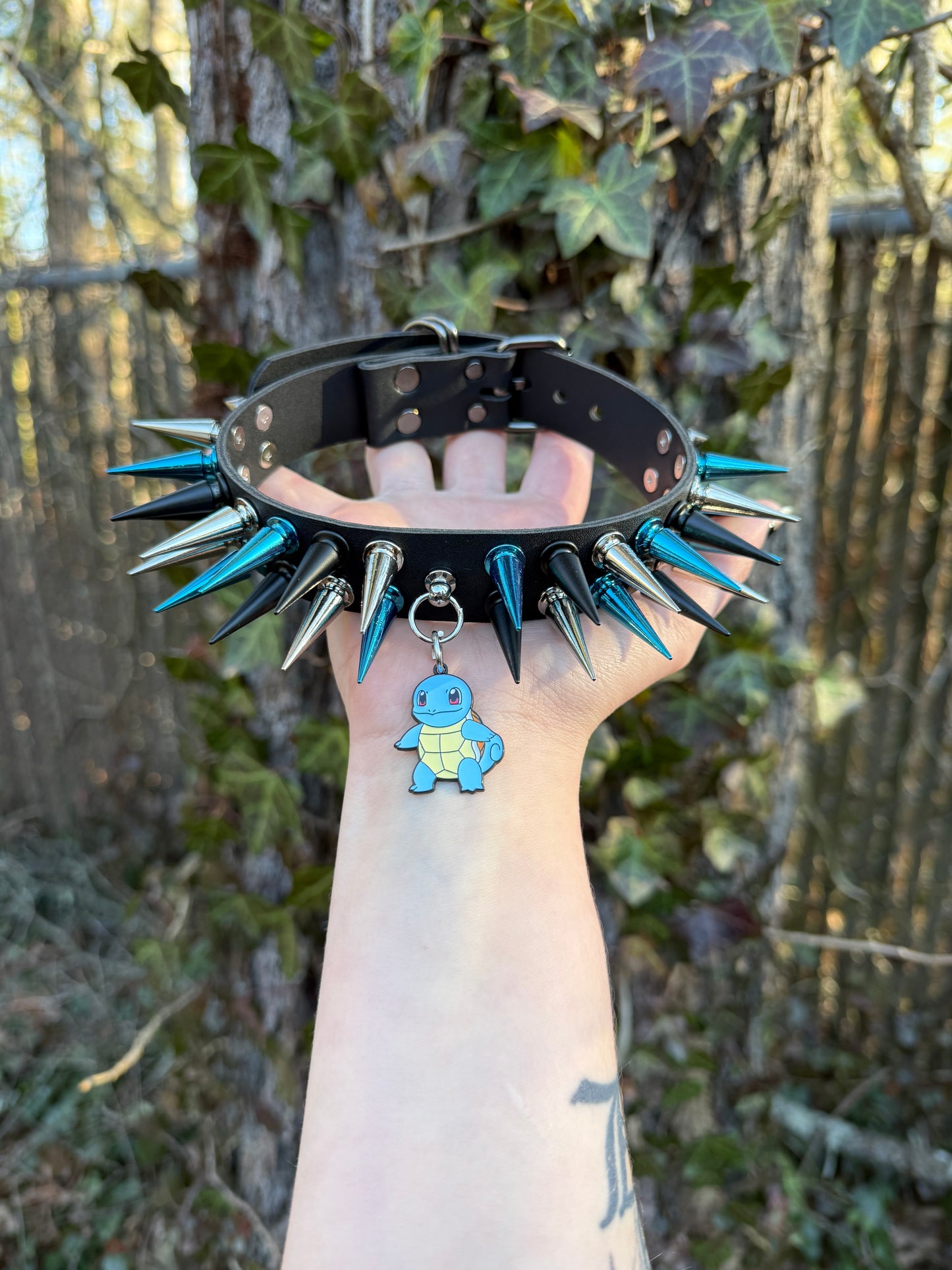 Squirtle Charm Choker