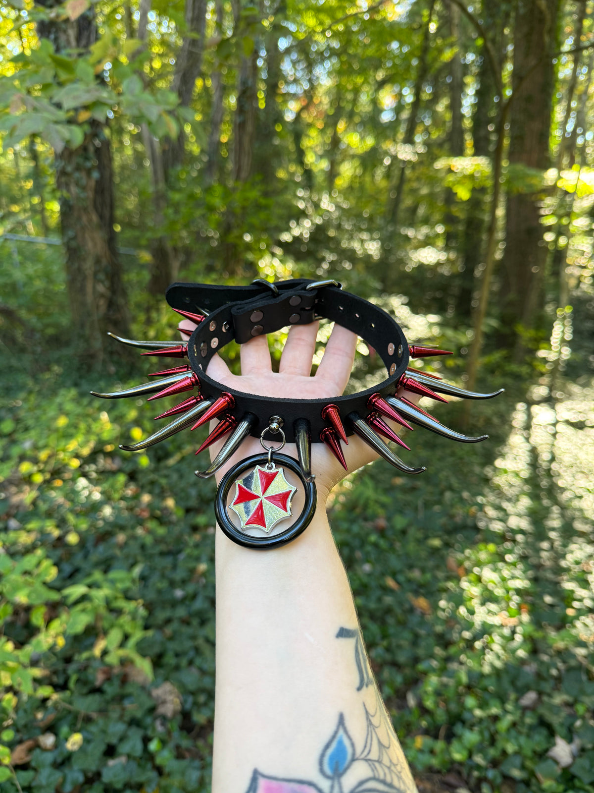 “Biohazard” Choker