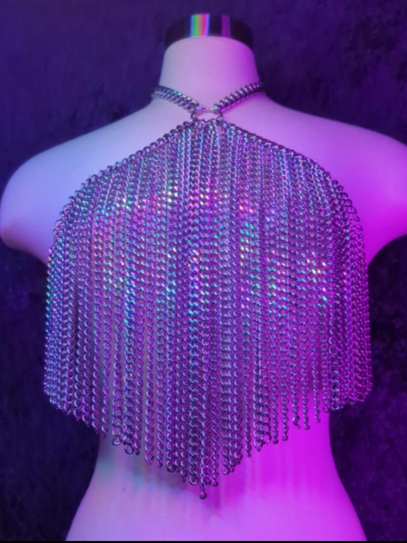 Chain Halter Top