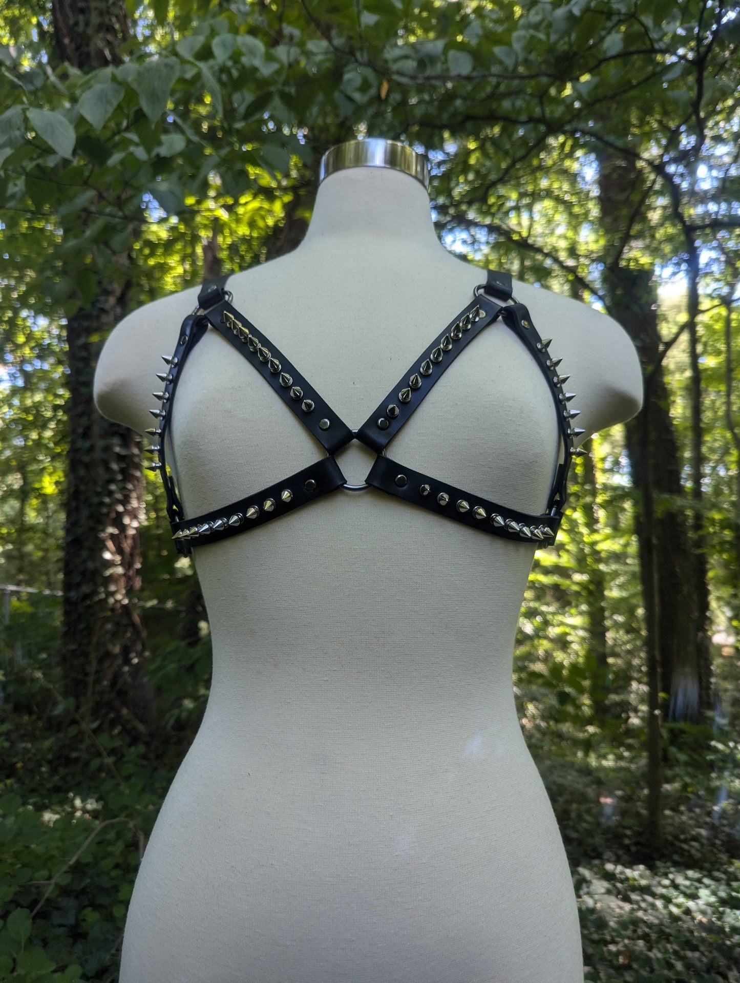 "Breathless" Spiked Bra