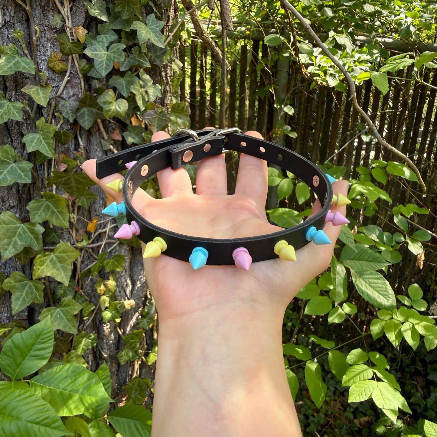 Pink // Yellow // Blue Choker