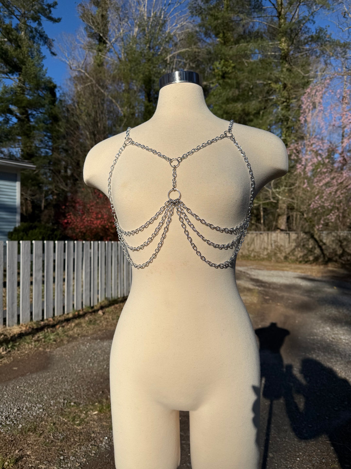 “Monarch” Chain Bra