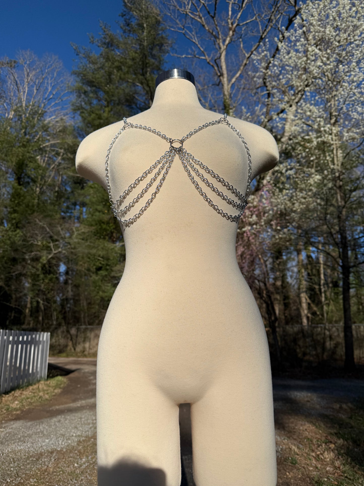 “Monarch” Chain Bra