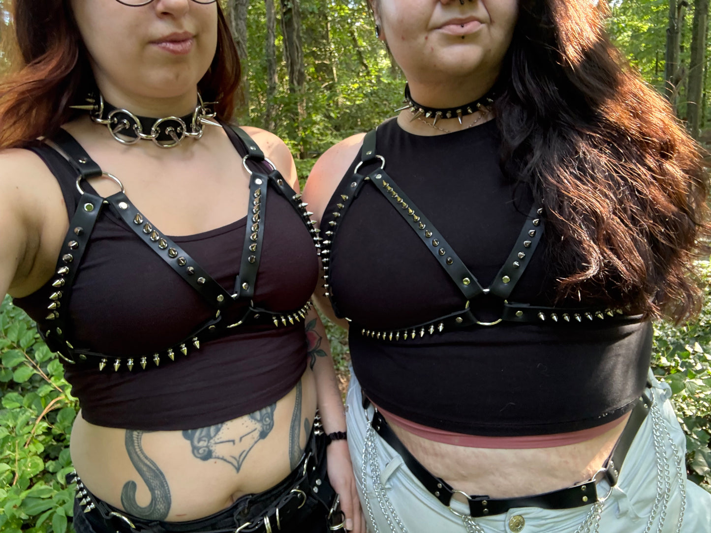 "Breathless" Spiked Bra