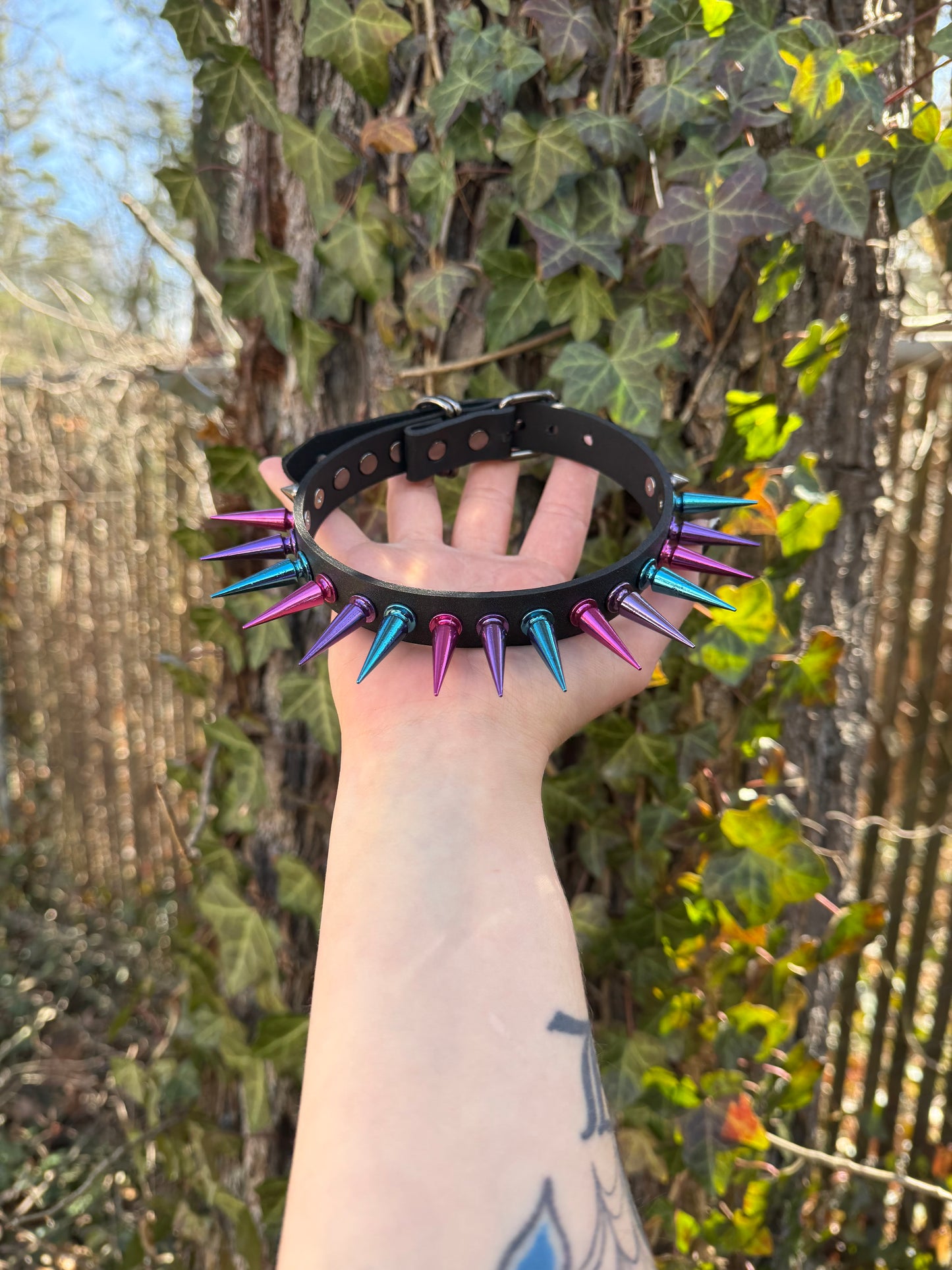 Pink // Purple // Blue Choker