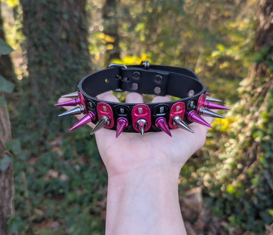 Pink Tab Collar