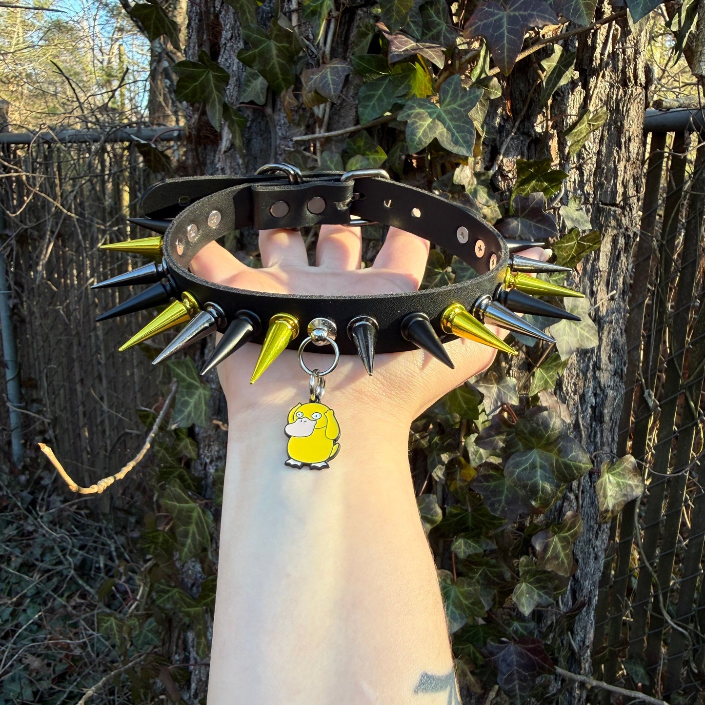 Psyduck Charm Choker