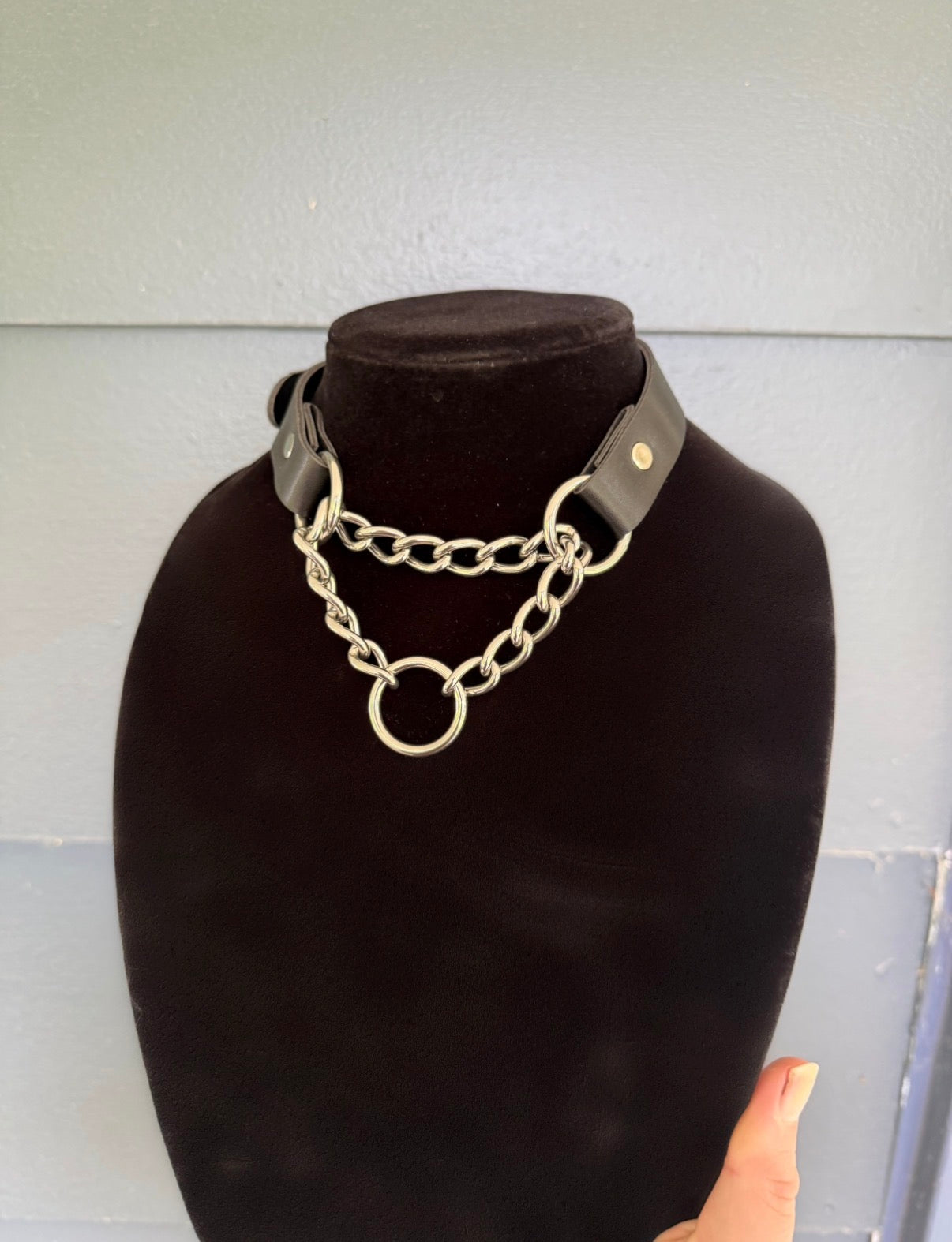 3/4” Wide O-ring Martingale Collar
