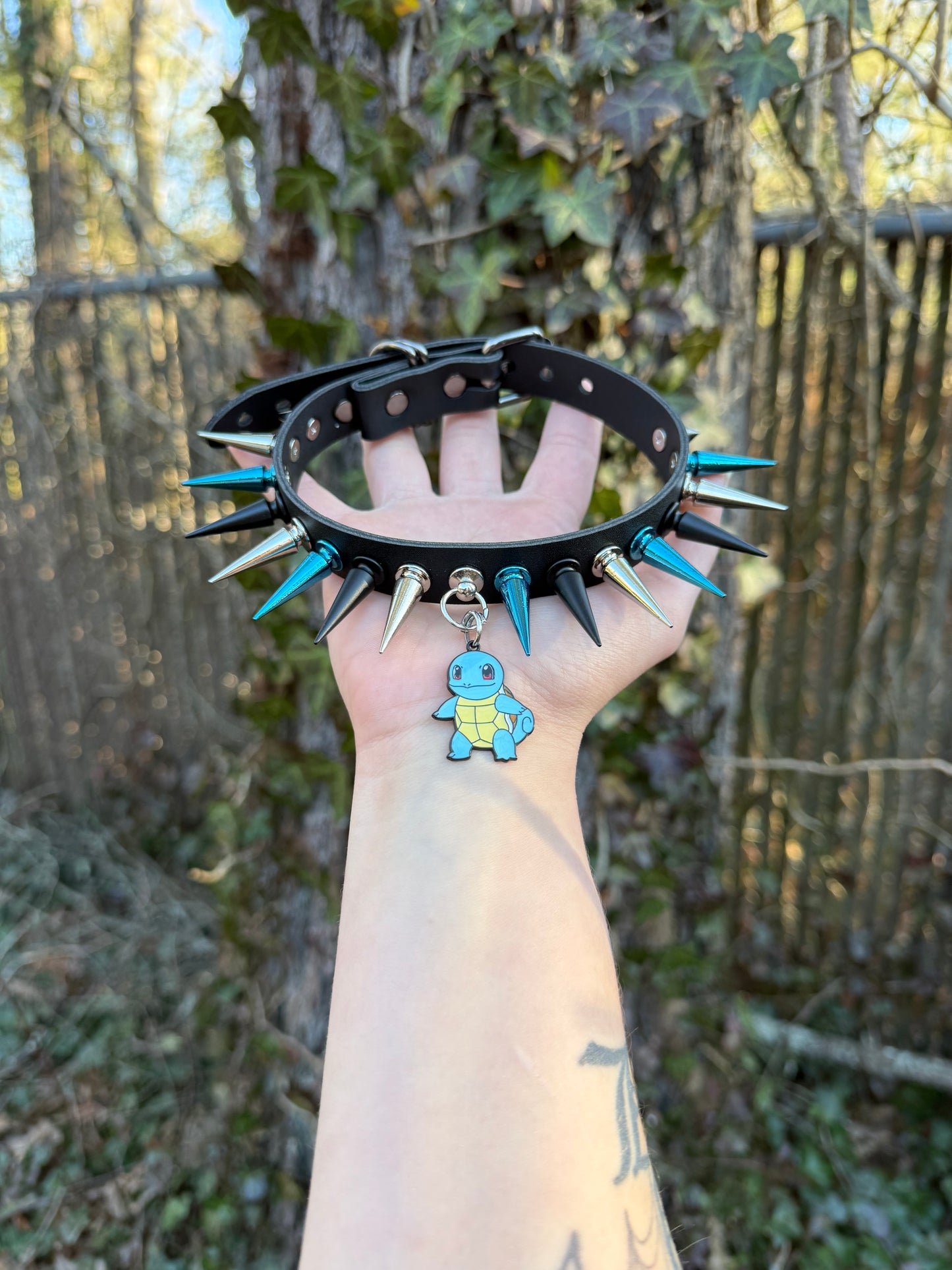 Squirtle Charm Choker