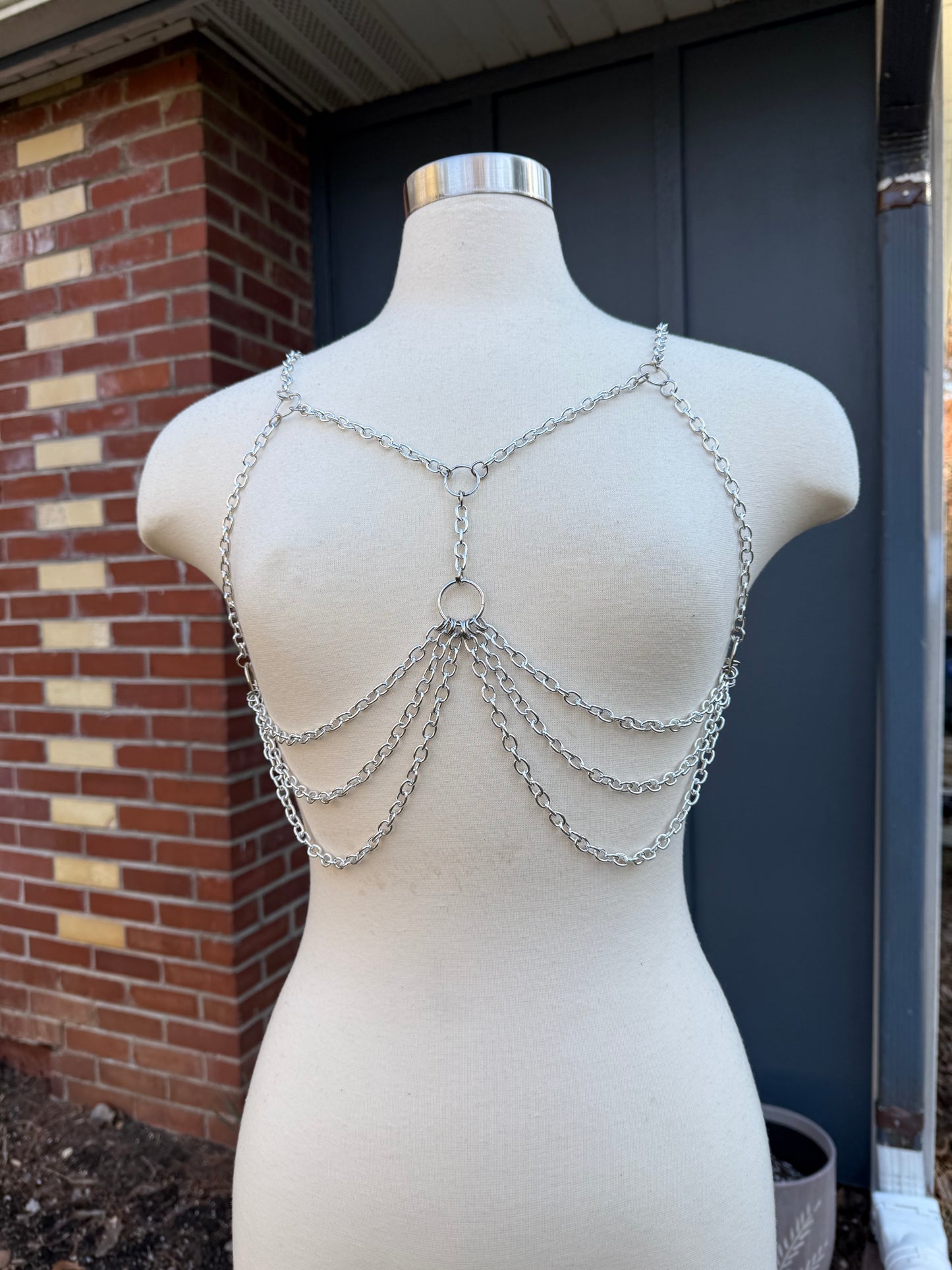 “Monarch” Chain Bra