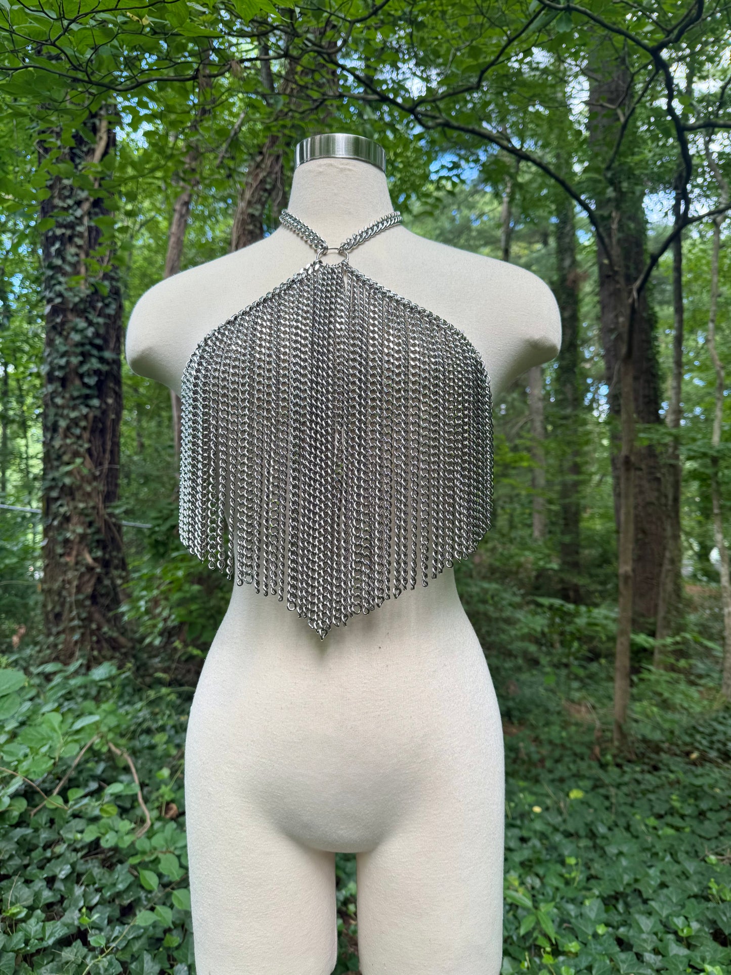 Chain Halter Top