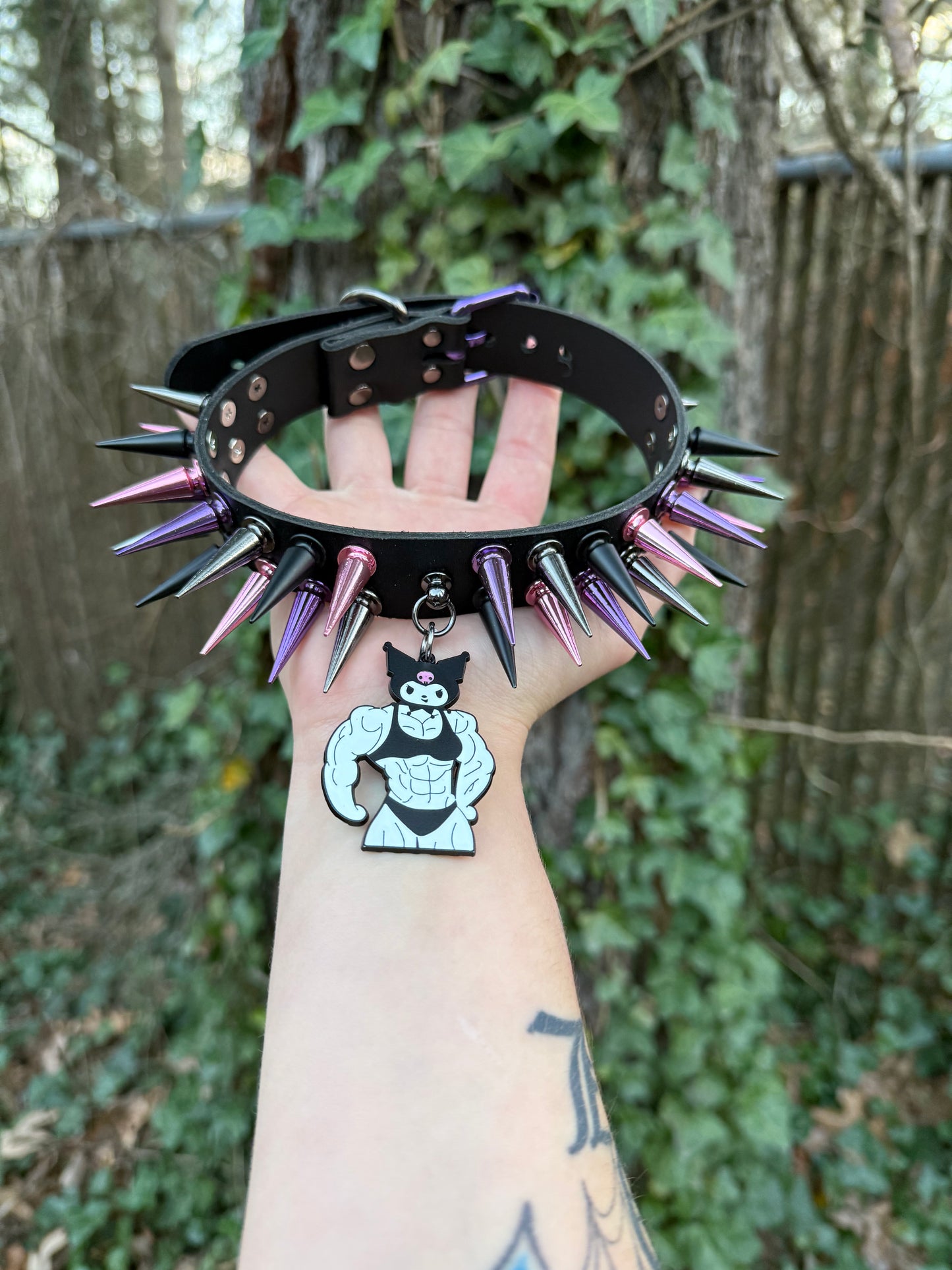 Buff Kuromi Choker
