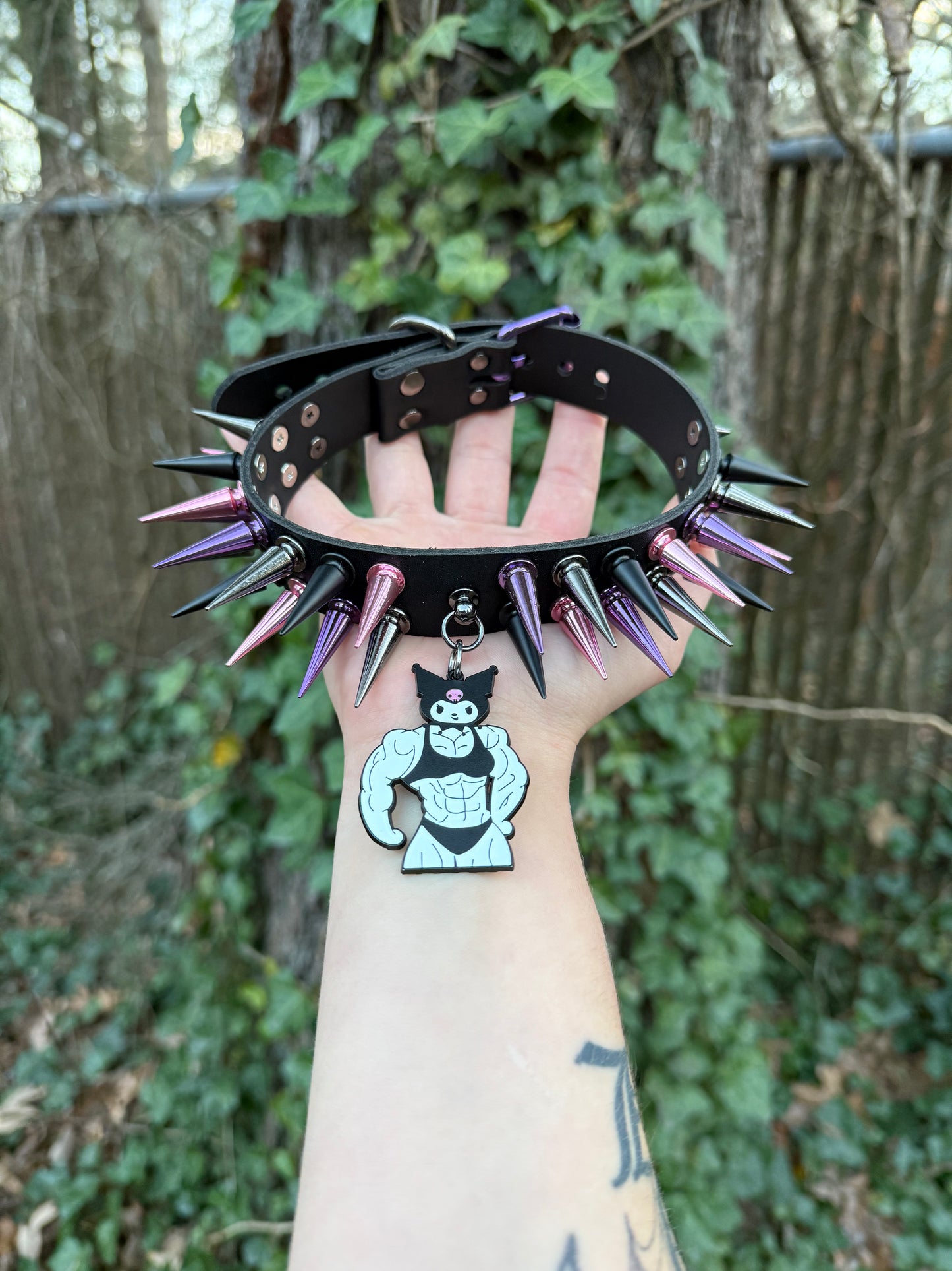 Buff Kuromi Choker