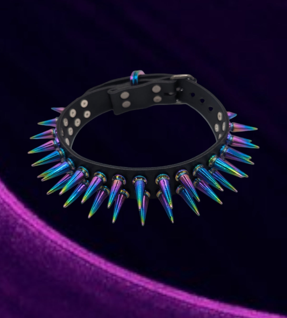 Spiked Chokers — Select Color <3