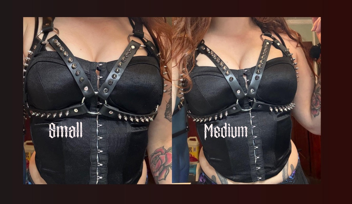 "Breathless" Spiked Bra