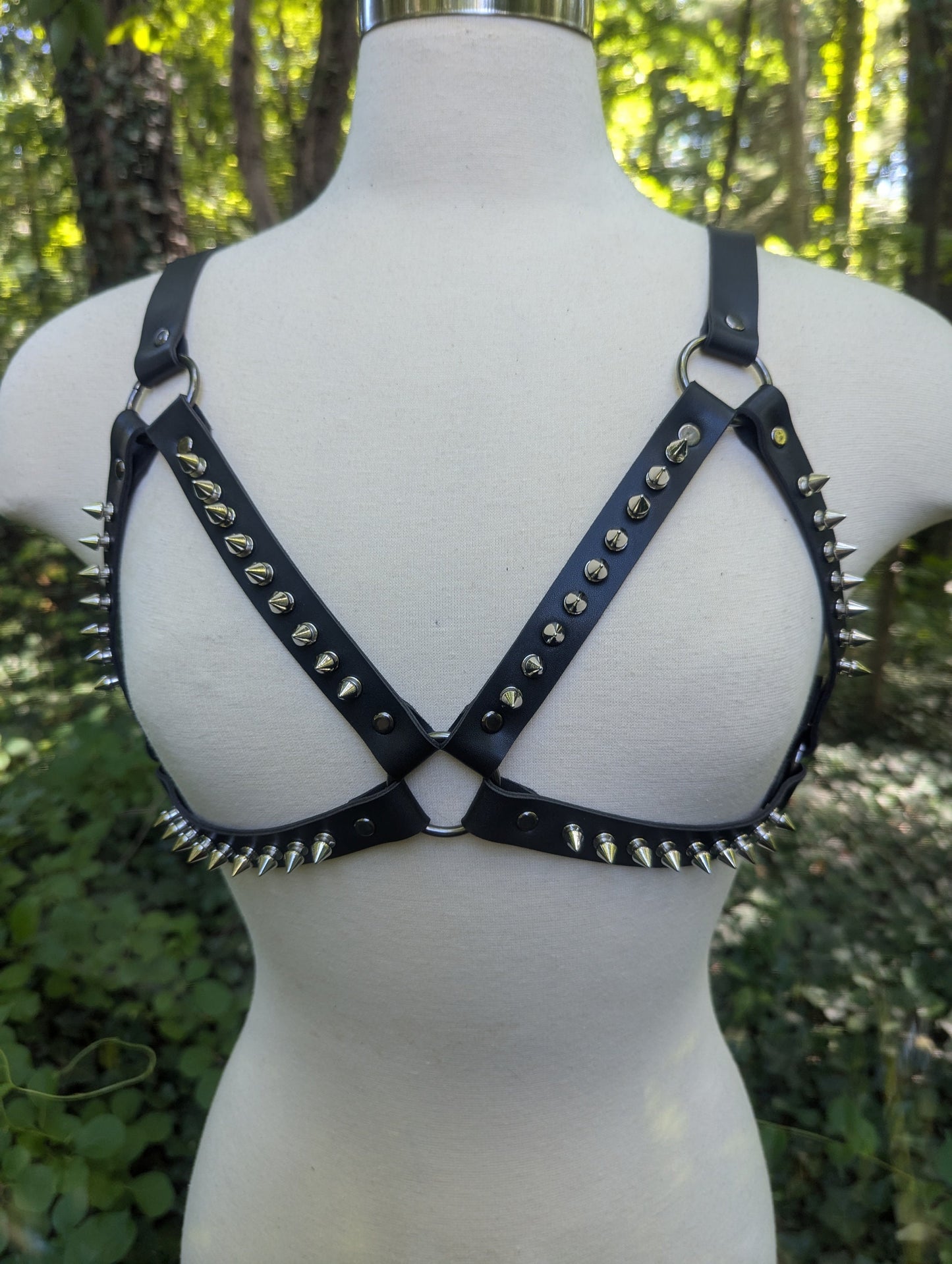 "Breathless" Spiked Bra