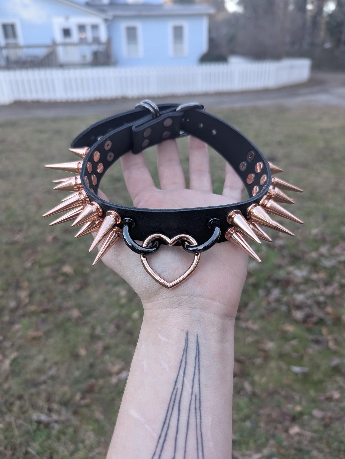 Heart Chokers- Select Color <3